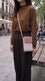 Pink Casual Pouch For Women P97783