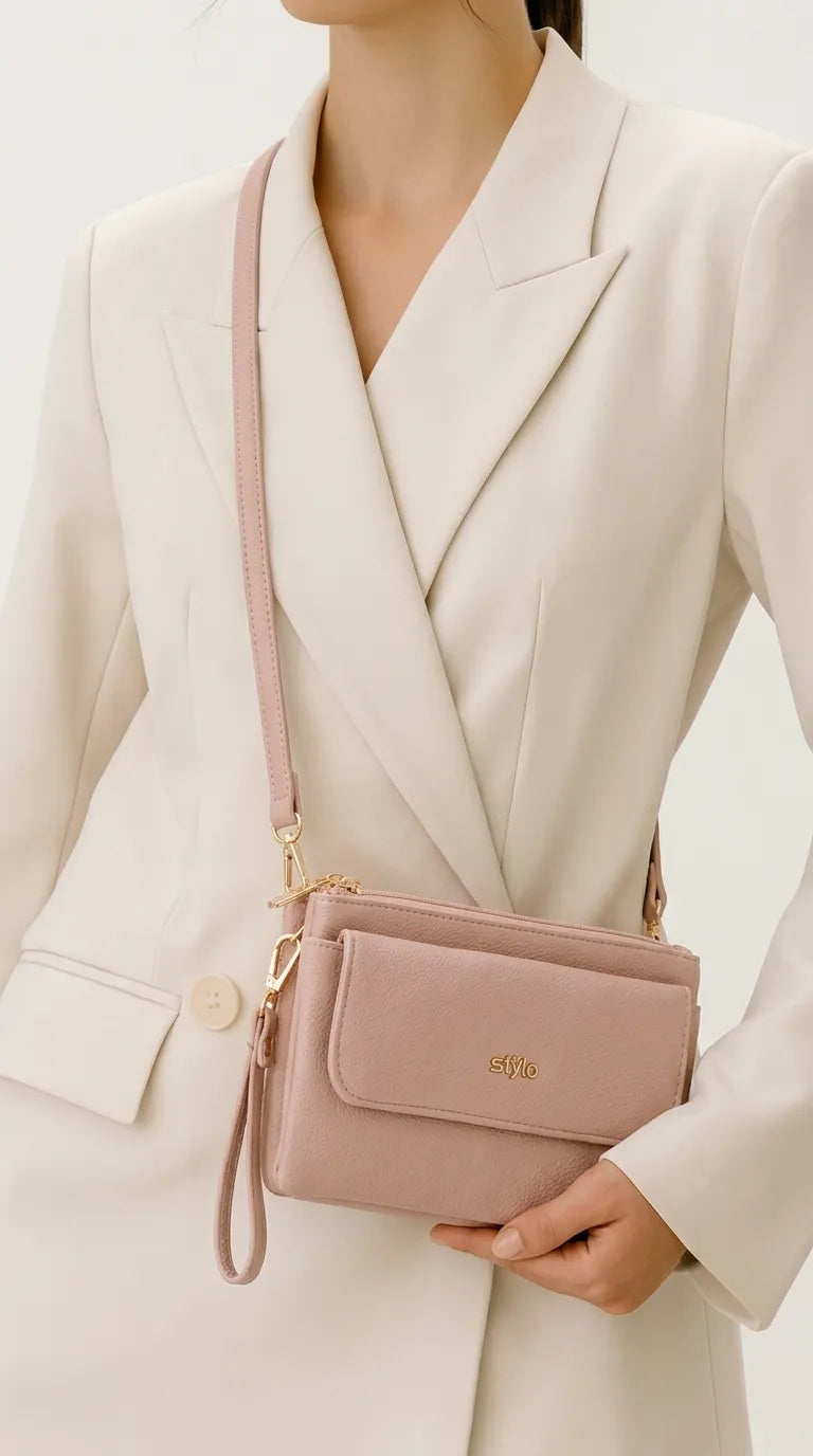 Pink Formal Clutch For Women P97806