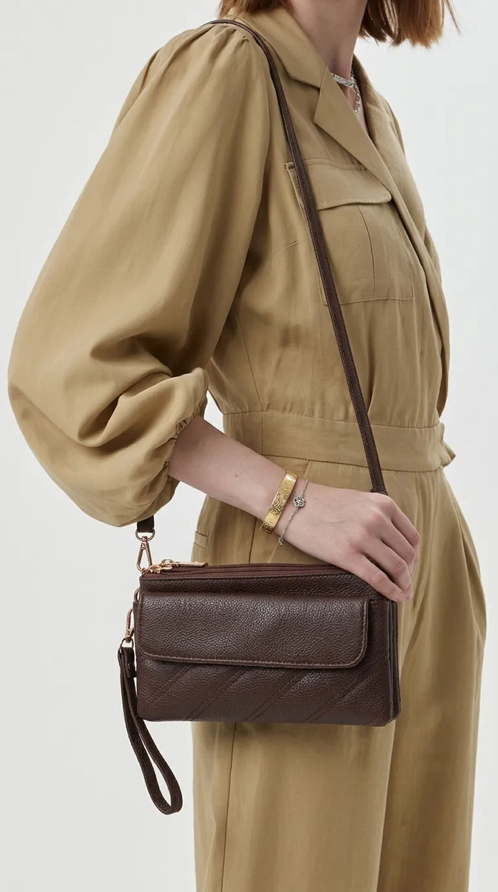 Coffee Casual Pouch For Women P97807