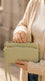 Green Casual Pouch For Women P97808