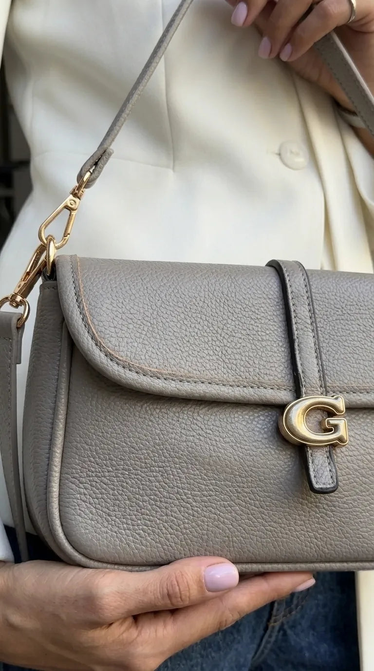 Grey Formal Clutch For Women P97810