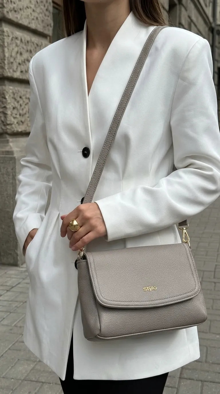 Grey Formal Clutch For Women P97811