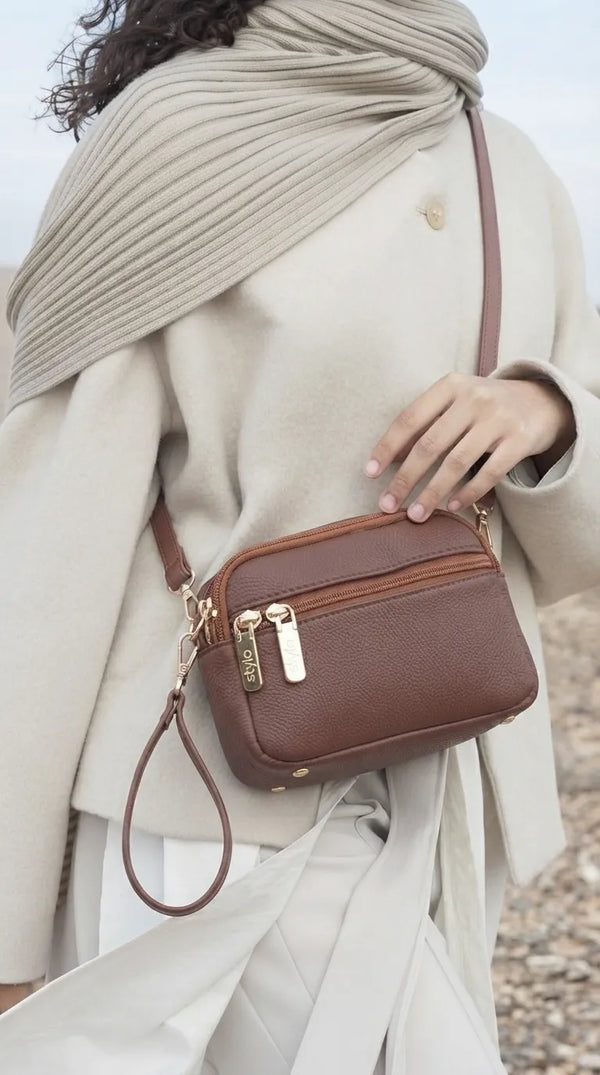 Coffee Casual Pouch For Women P97812