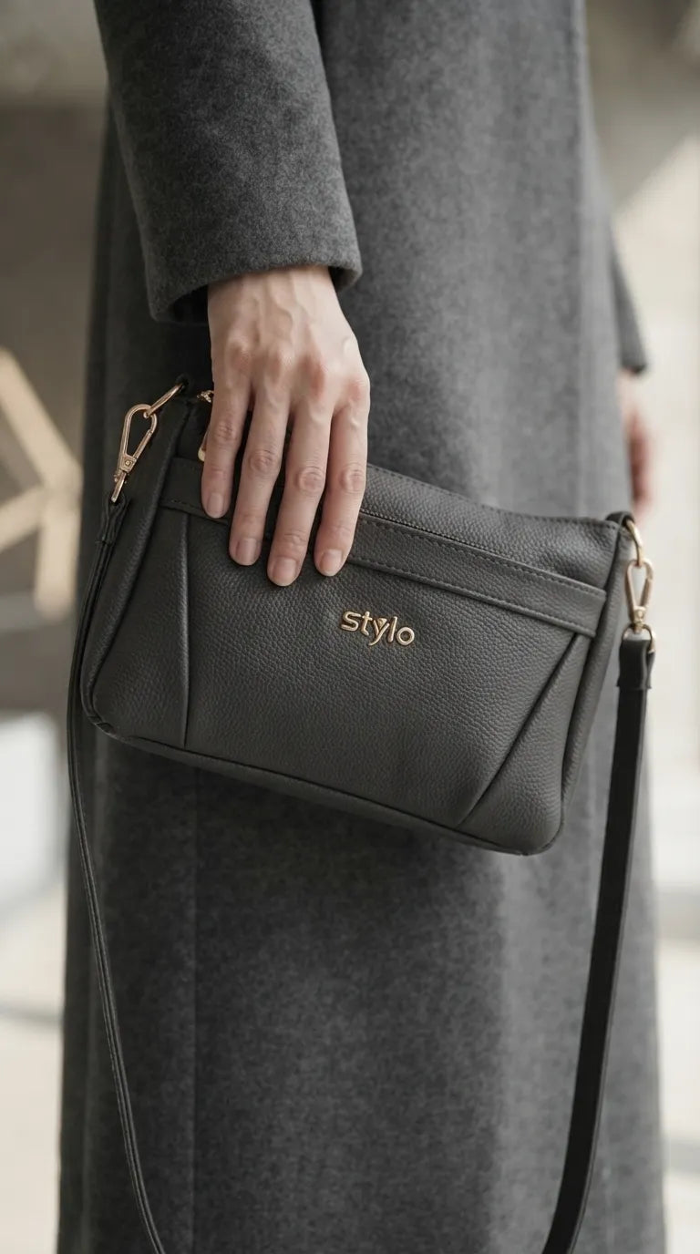 Grey Formal Clutch For Women P97813