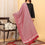 Maroon Summer Stole  PD5158