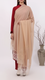 Peach Embroidered Stole PD5338