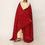 Red Embroidered Cotton Dupatta PD5476