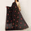 Black Embroidered Cotton Dupatta PD5485