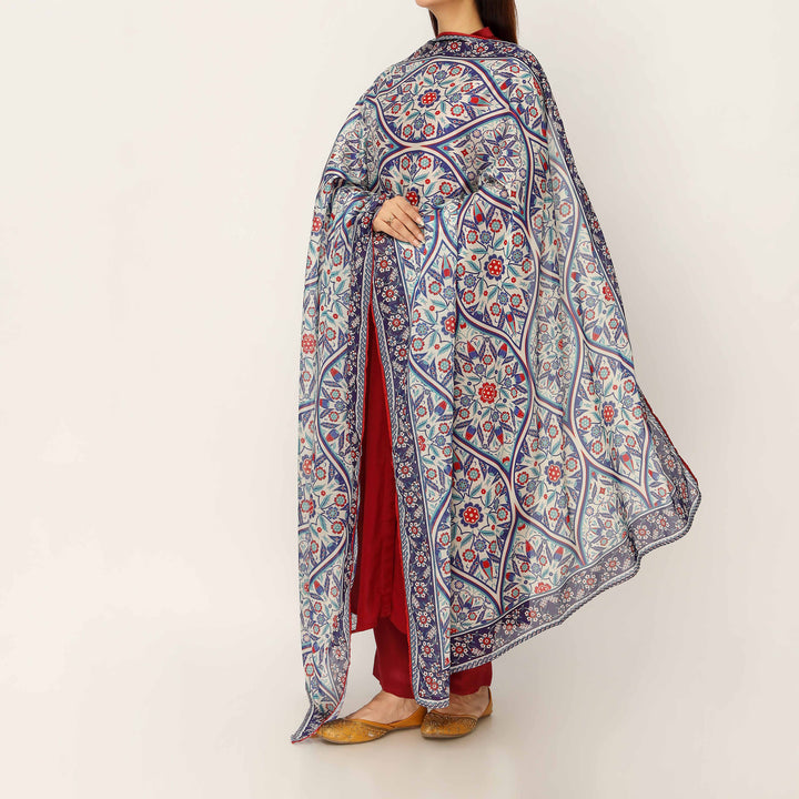 Multy Yarn Dyed Dupatta PD5535