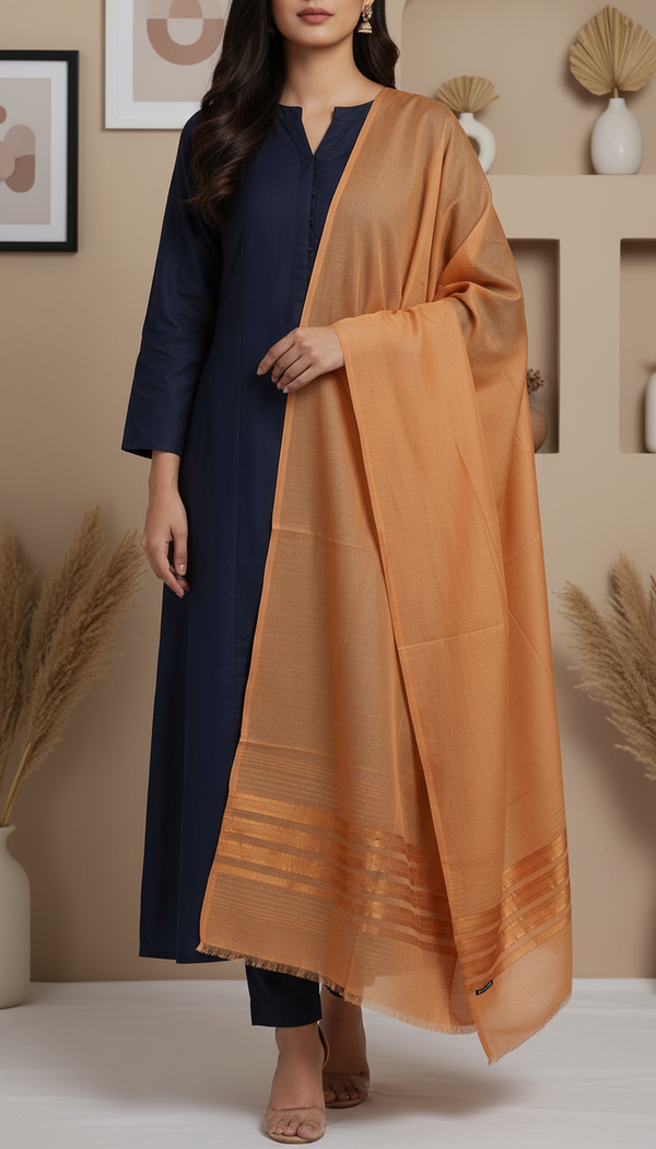 Mustard Summer Stole PD6082