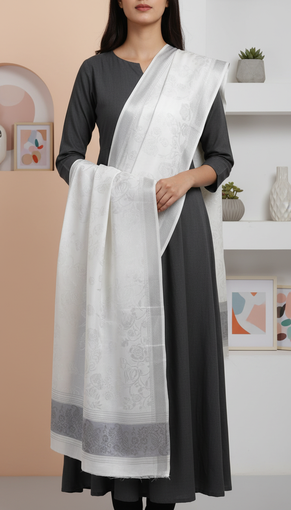 Cream Summer Stole PD6085