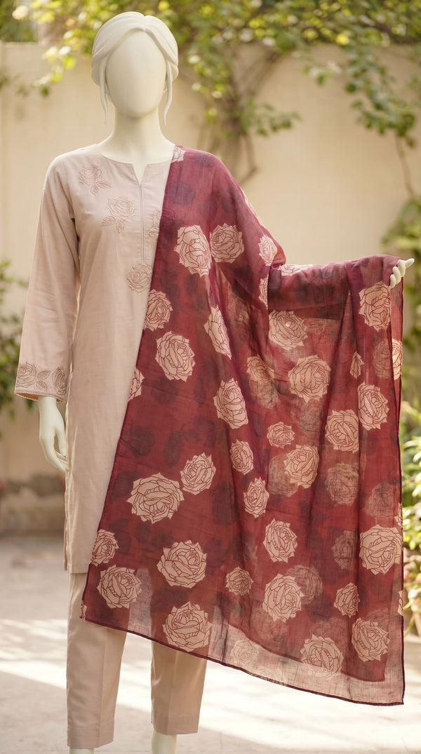 Maroon Stole PD609505