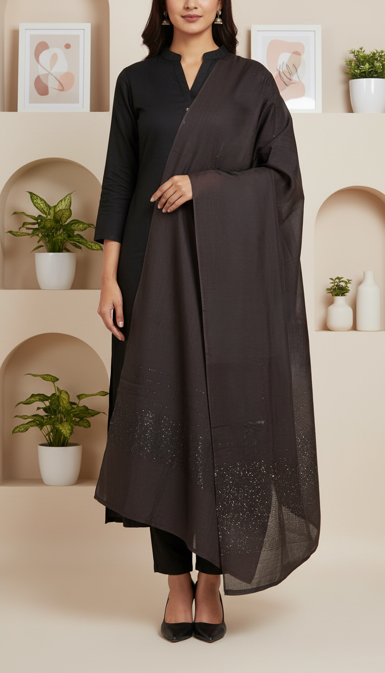 Chocolate Summer Stole PD6103