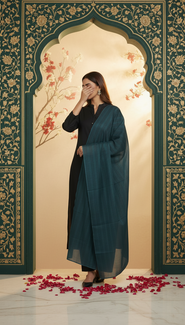 Seagreen Summer Stole PD6107