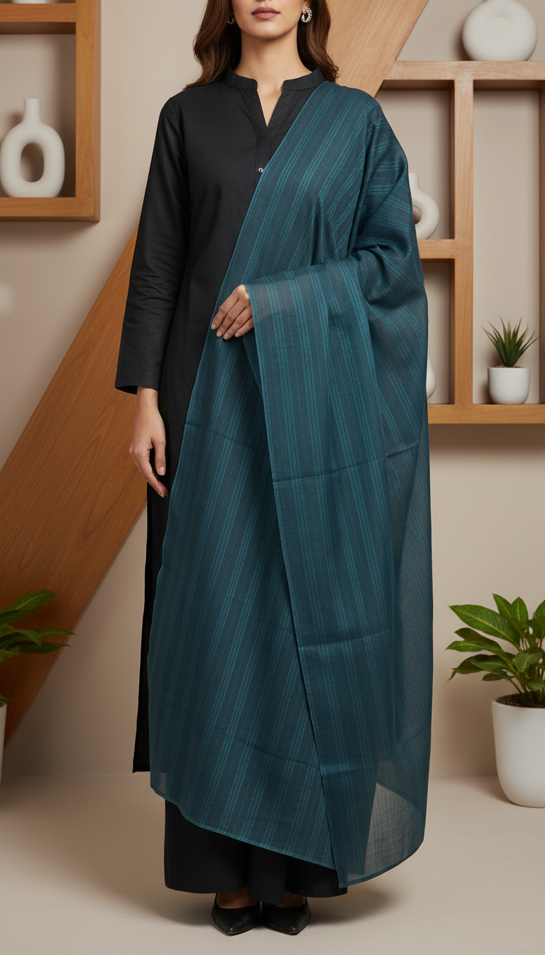 Seagreen Summer Stole PD6107