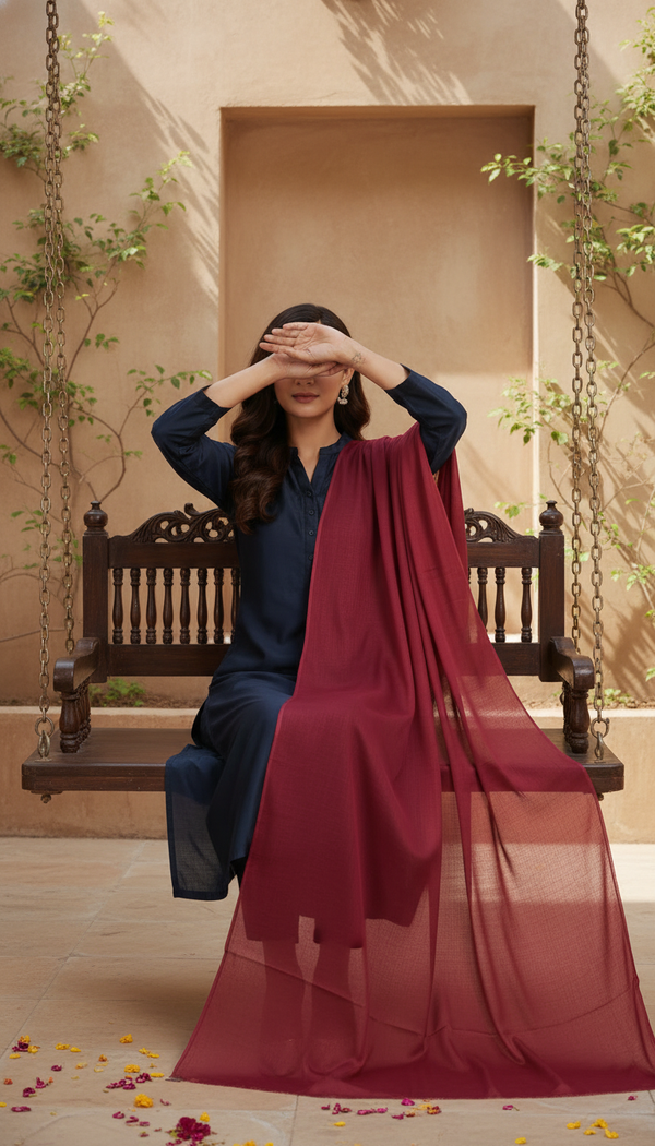 Red Summer Stole PD6108
