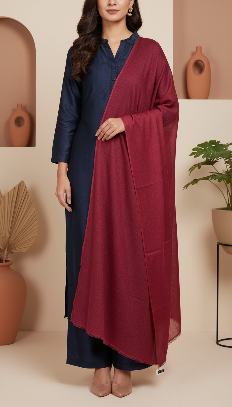 Red Summer Stole PD6108