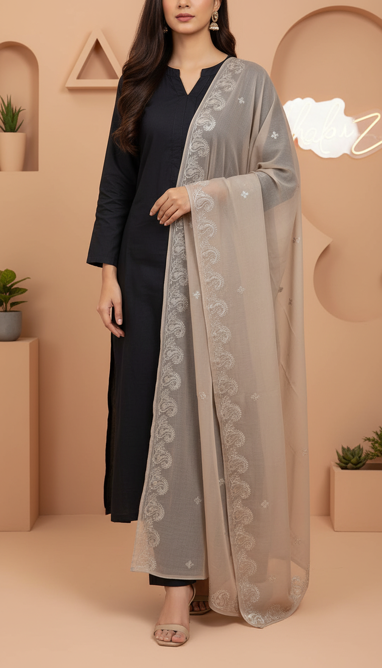Fawn Summer Shawl PD6122