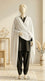 White Plain Chiffon Dupatta PD612609