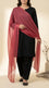 Maroon Plain Chiffon Dupatta PD613105