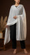 Cream Plain Chiffon Dupatta PD613108