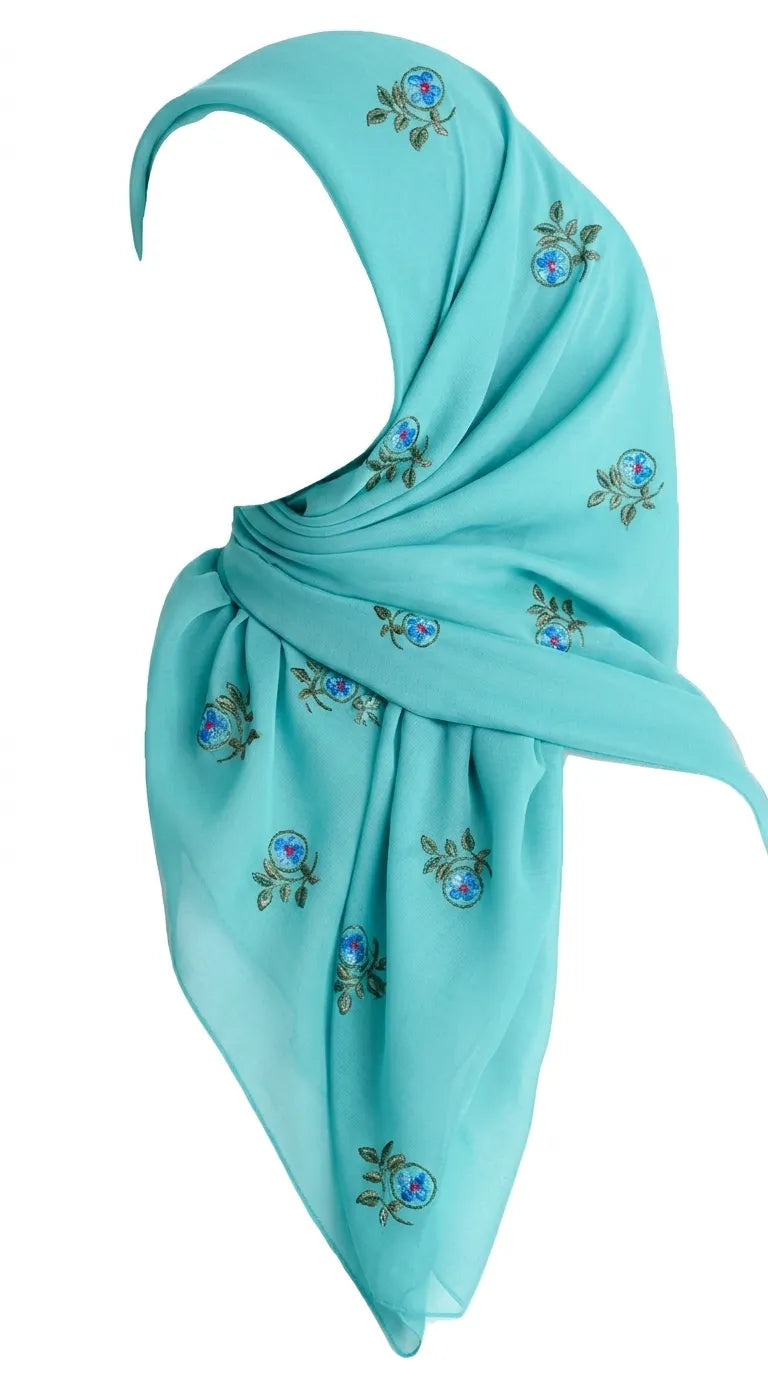 Aqua Green Stole PD614463