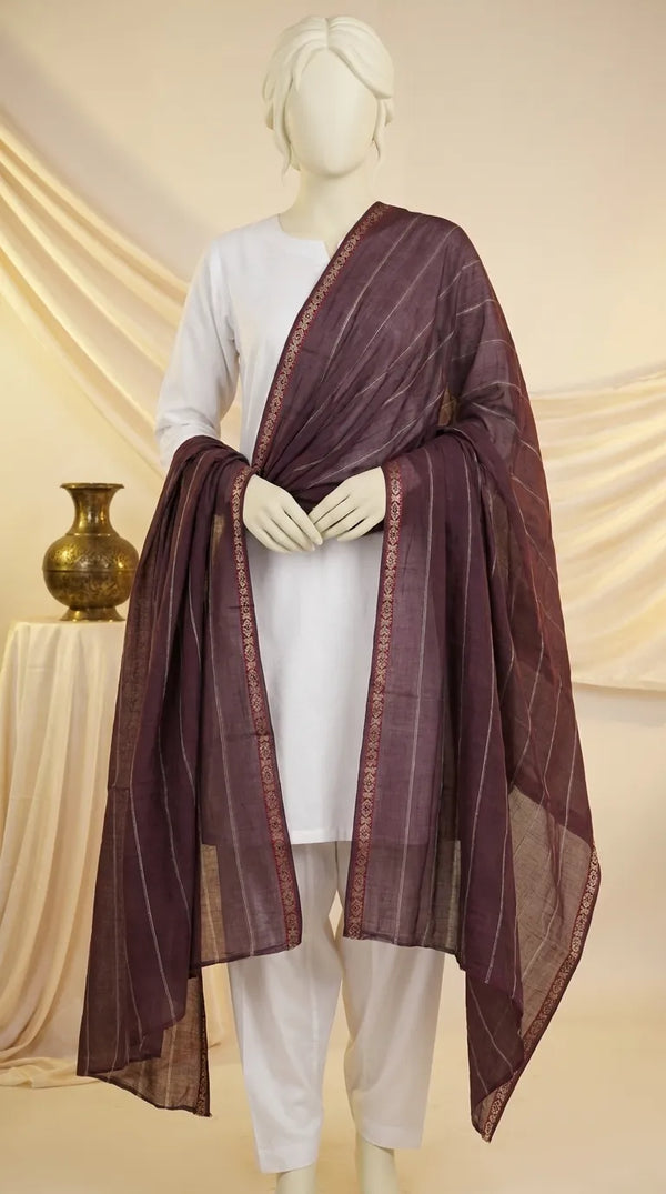 Maroon Summer shawl PD6151
