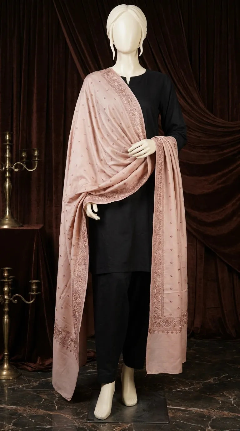 Beige Summer shawl PD6152