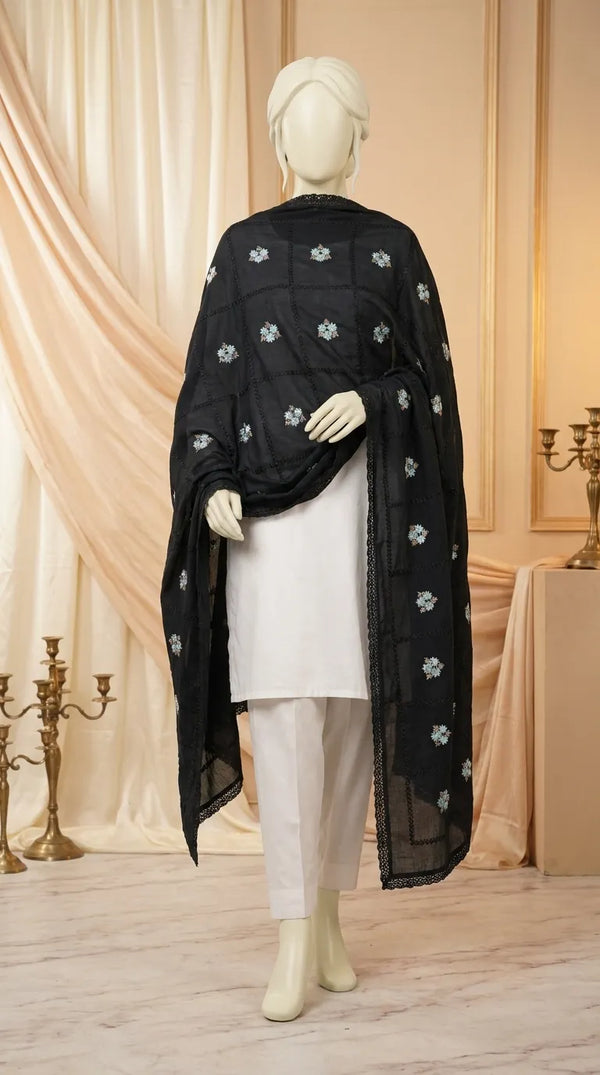 Black Summer shawl PD6161