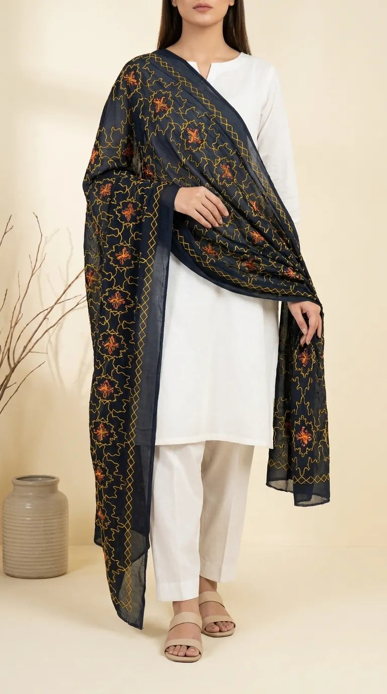 Black Summer Shawl PD618401