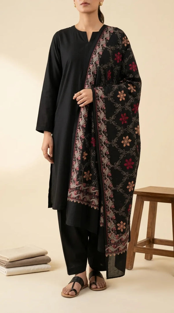 Black Summer Shawl PD619301