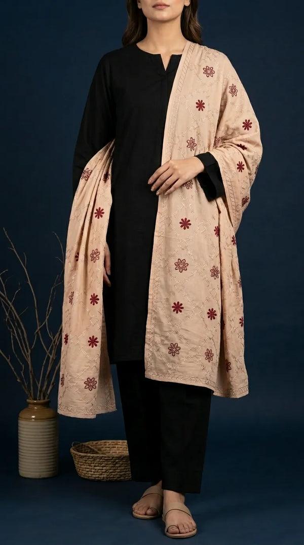 Fawn Summer Cotton Shawl PD619314