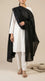 Black Summer Cotton Shawl PD619601
