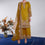3PC- Embellished Organza Net Suit PF4034