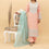 3PC- Embroidered Khadi Net Suit PF5087