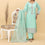 3PC- Embroidered Khadi Net Suit PF5114