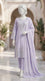 3 PC Embellished Raw Silk Suit PF610166