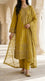 3 PC Embellished Cotton Stitched Suit PF612406