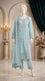 3 PC Embellished Cotton Suit PF612511