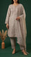 3 PC Embellished Raw Silk Suit PF618607