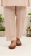 Peach Cotton Cambric Trouser PL4101