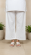 Cream Embellished Cambric Trouser PL5085