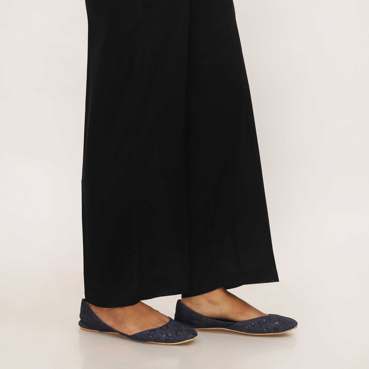 Black Cotton Cambric Trouser PL5119