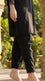 Black Solid Cambric Trouser PL603101