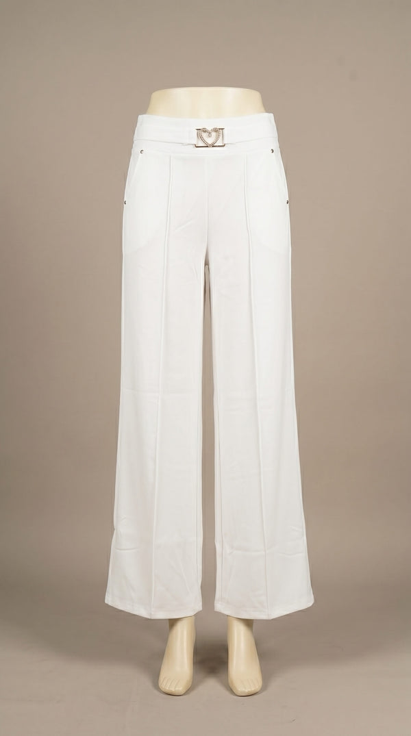 White Western Pant PL605009