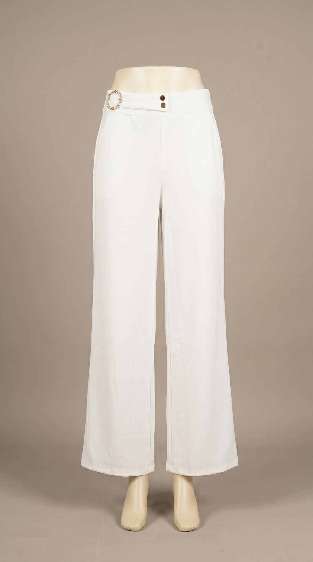White Western Pant PL605109