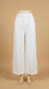 White Embellished Cambric Trouser PL606609