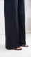 Black Embroided Cambric Trouser PL606801
