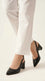 White Plain Cambric Trouser PL607709
