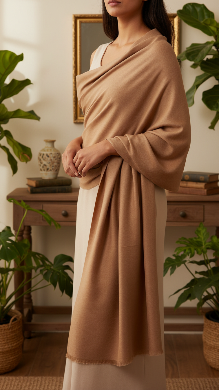 Brown Winter Stole PN5016